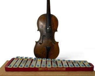 Antique Violin Xylophone
