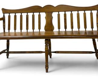 Traditional Solid Wooden Bench