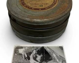 WW2 Germany 16mm Film Reels Photo