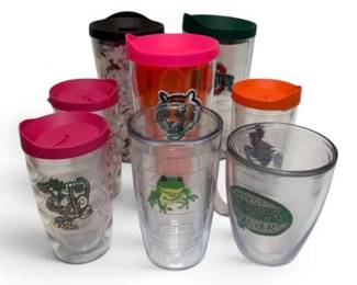 Eight Tervis Tumblers
