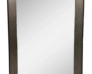 Black Framed Mirror 30 x 42