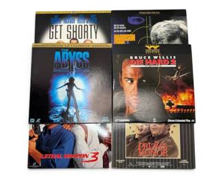 Laserdiscs The Abyss, Die Hard 2, More