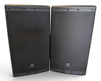 Two JBL EON612 Professional Speakers