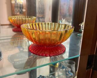 Vintage glass bowl