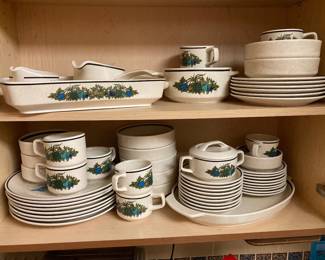 vintage mcm kitchen set