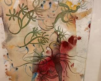 Signed Salvador Dali Lithograph 