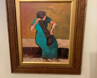 vintage painting