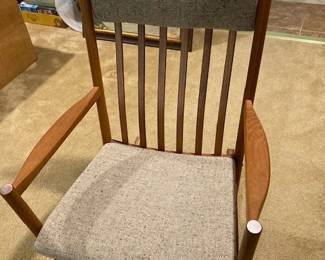 MCM teak rocking chair
