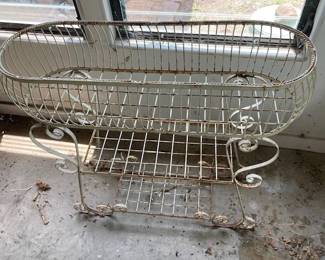 french metal plant stand