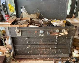 vintage tool box