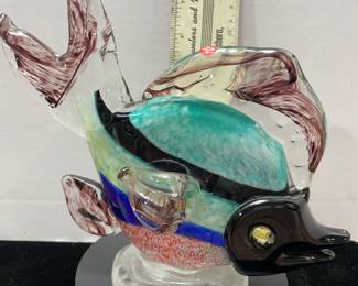 Glass art fish