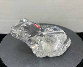 Lead Crystal frog