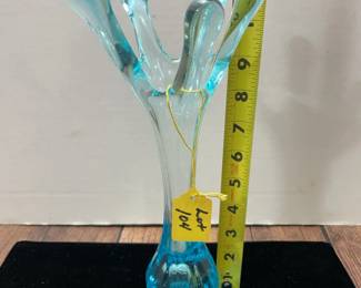 Splash crystal vase