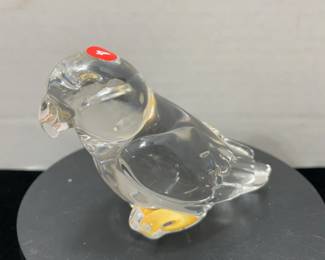 Lead Crystal bird