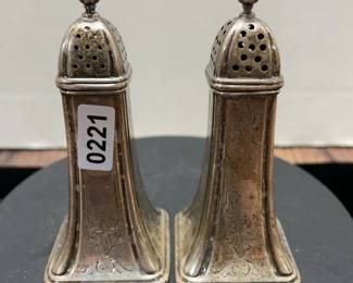 Black Starr Frost Sterling SP shakers