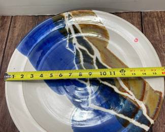 Doe ridge pottery river cross platter