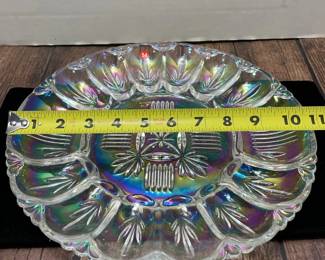 Rainbow glass tray