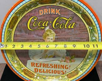 Coca Cola round tray