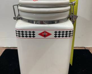 Coca Cola tall canister