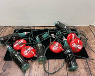 Coca Cola Christmas lights 13 feet