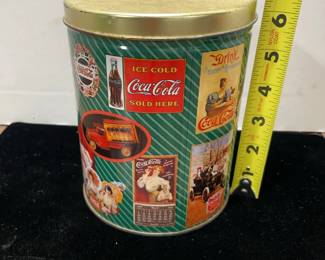 Coca Cola small tin