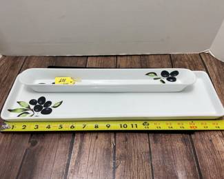 Olive serving set