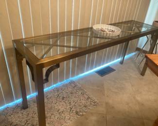 Console table.
