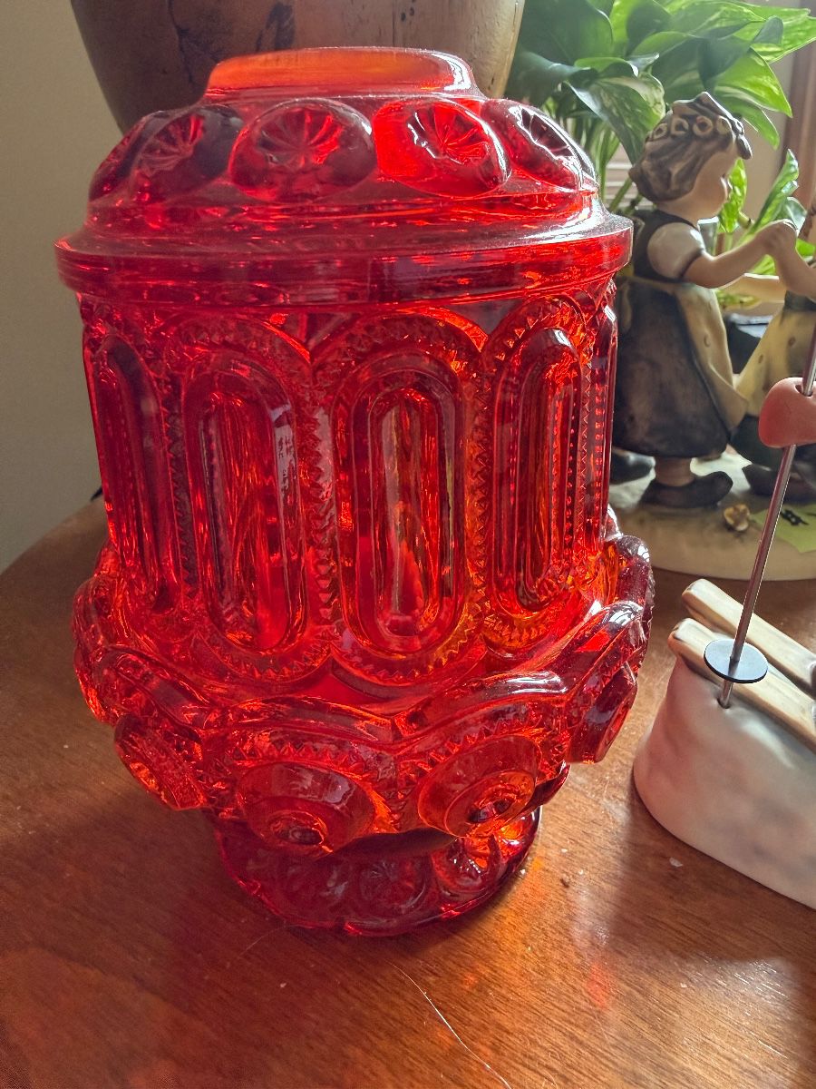 Amberina Fairy Lamp