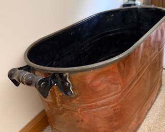 Copper tub