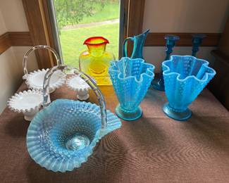 Fenton glassware