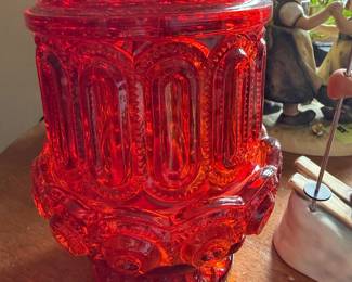 Amberina Fairy Lamp