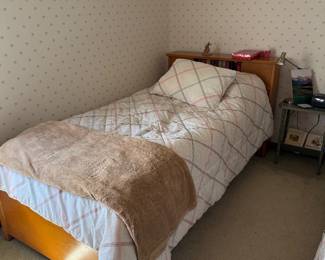 Twin bed- there are two of these, matching, excellent condition