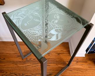 Ulrica Hydman-Vallien for Kosta Boda table/sculpture