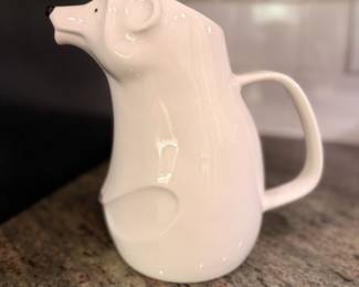Fun and unique vintage Arabia Design ‘Polar Bear’ pitcher