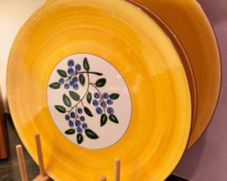 Antique Stangl ‘Blueberry’ dinnerware
