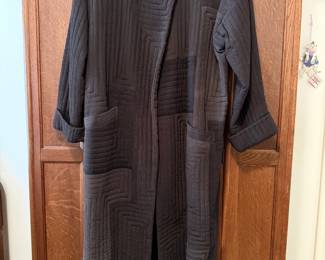 A sampling of the large selection of Kiss of the Wolf hand painted fabrics outerwear and clothing