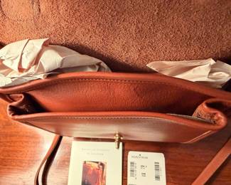 Ca. 1990’s Coach Station bag in British Tan, Never Used