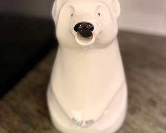 Fun and unique vintage Arabia Design ‘Polar Bear’ pitcher