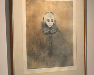 “Filette” by Kaiko Moti limited edition print, No. 73 of 120