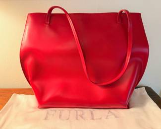 Beautiful FURLA leather handbag, Never Used