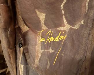 An incredible collection of hand signed Art-to-Wear pieces by local MN artist Tim Harding