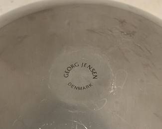 Vintage Georg Jensen stainless steel ‘Bloom’ bowl