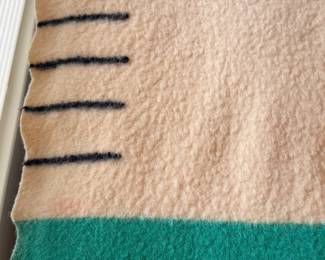 Vintage Hudson’s Bay Point four point blanket