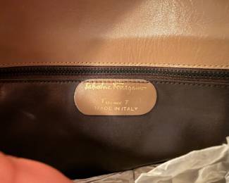 Ca. 1970’s Salvatore Ferragamo handbag with dust bag