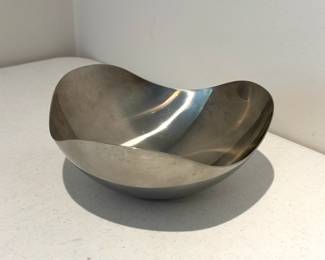 Vintage Georg Jensen stainless steel ‘Bloom’ bowl
