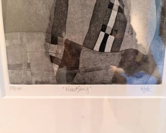 Irene Klar, “Wind Song” - 27/250, signed