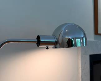 Mid Century Modern chrome floor lamp