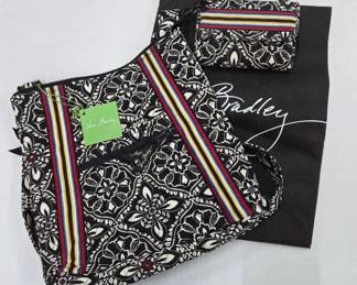Vera Bradley Floral Shoulder Bag and Accessories