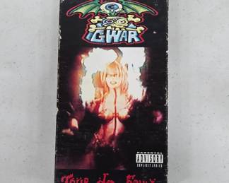 Gwar Tour De Scum VHS Tape