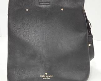 Kate Spade Black Leather Shoulder Bag